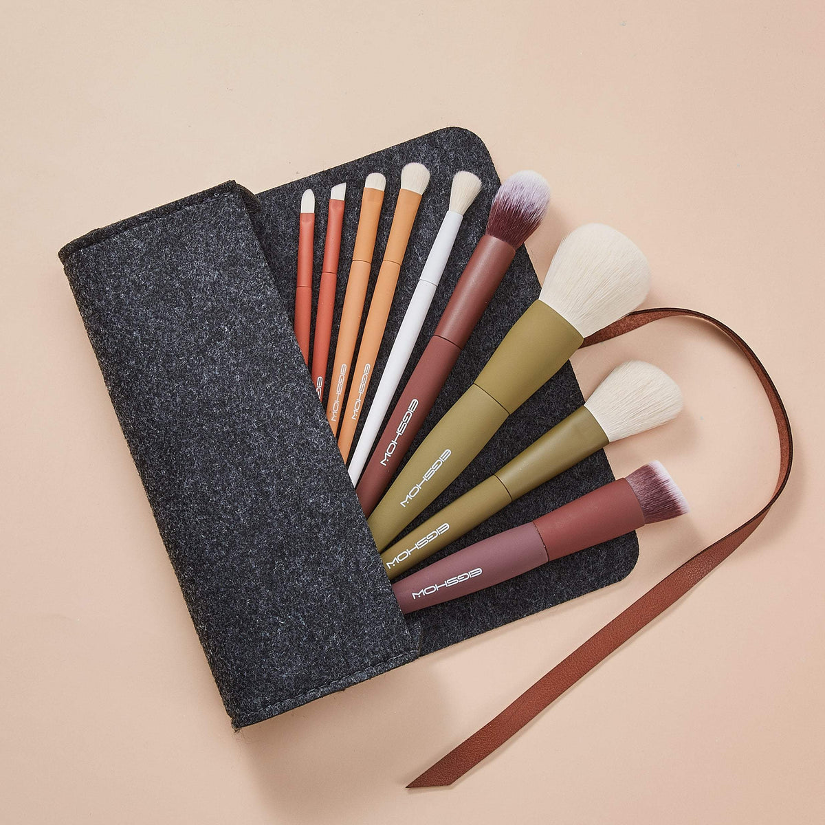 5-COLOR SERIES - 9 PCS MAKEUP BRUSH KIT – EIGSHOW Beauty