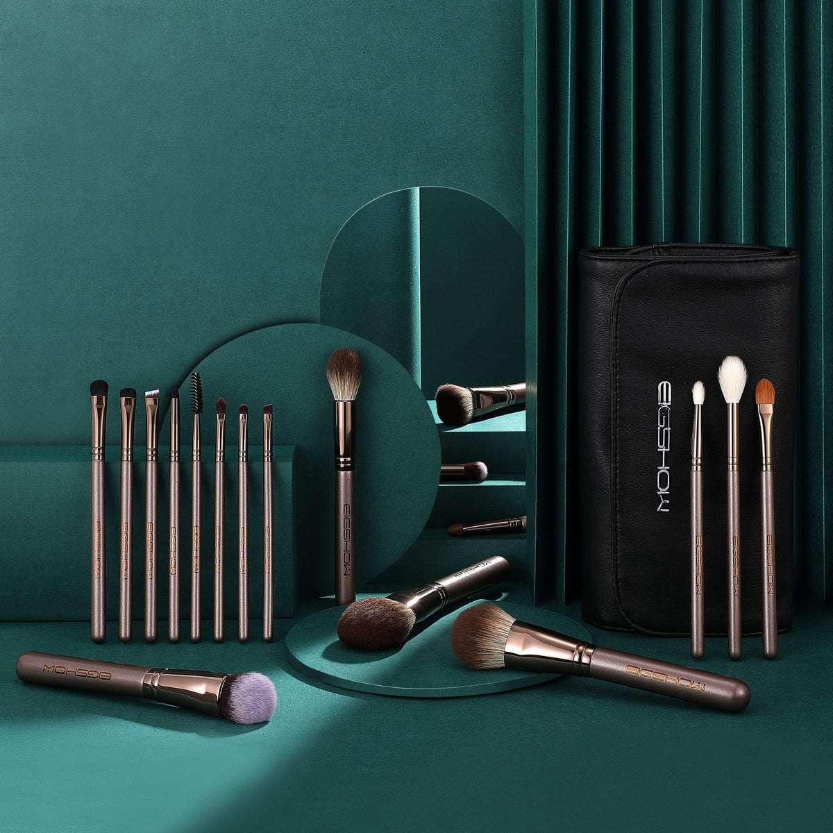 MAGICIAN SERIES - 18 PCS BRUSH KIT - LUCKY COFFEE | EIGSHOWBEAUTY