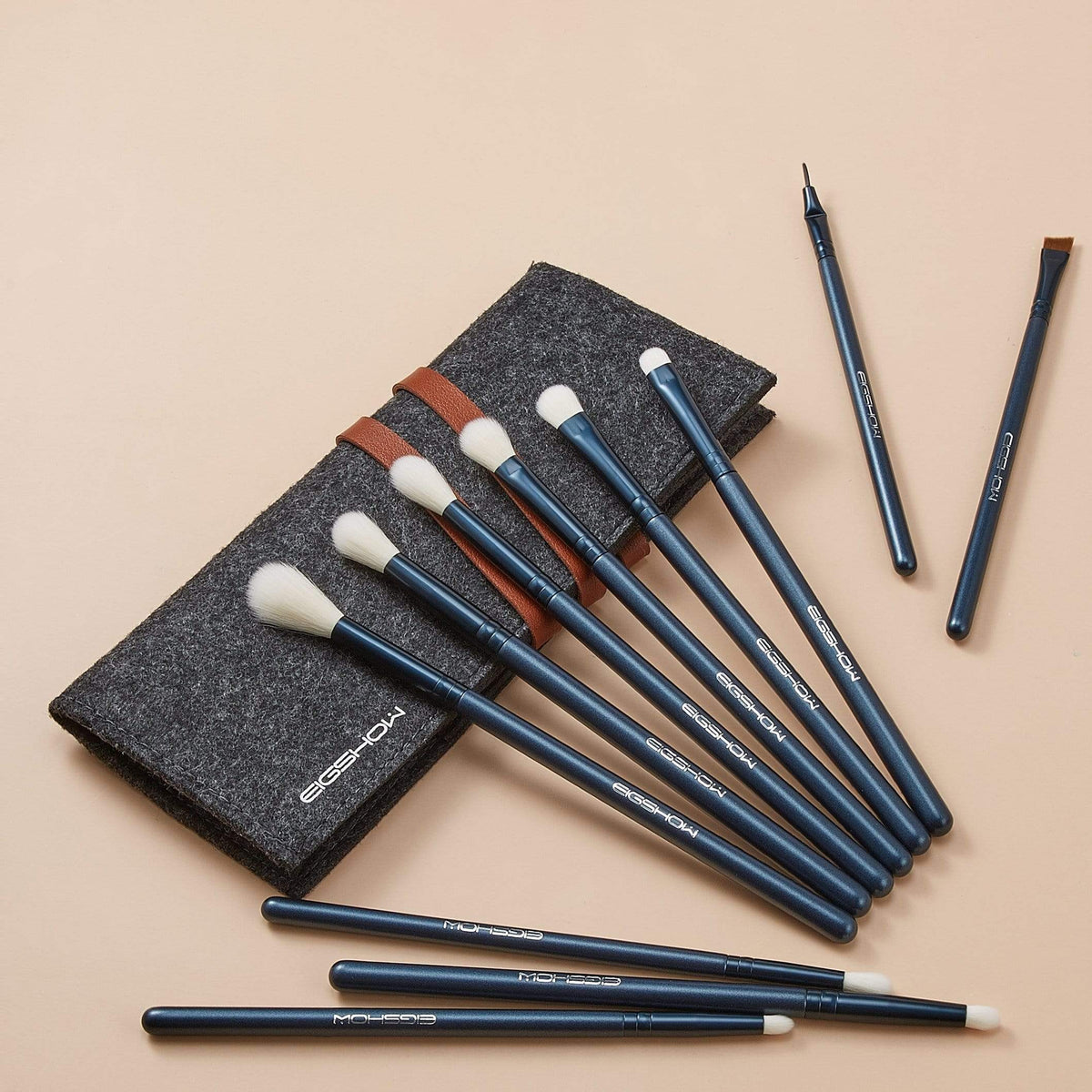 JADE SERIES - 11 PCS EYE BRUSH KIT - TOURMALINE BLUE – EIGSHOW BEAUTY