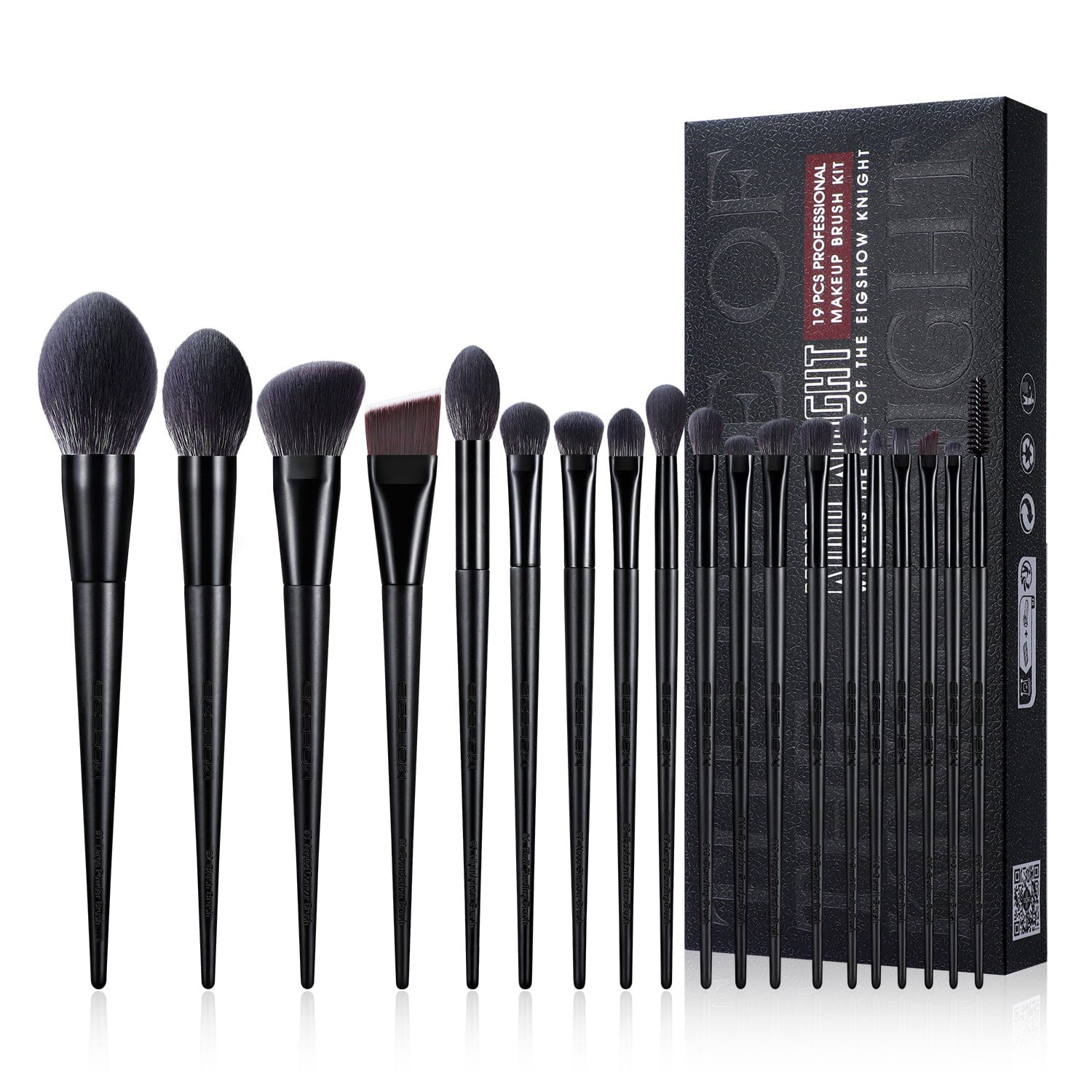 Kingknight Series 19 Pcs Professional Makeup Brush Set