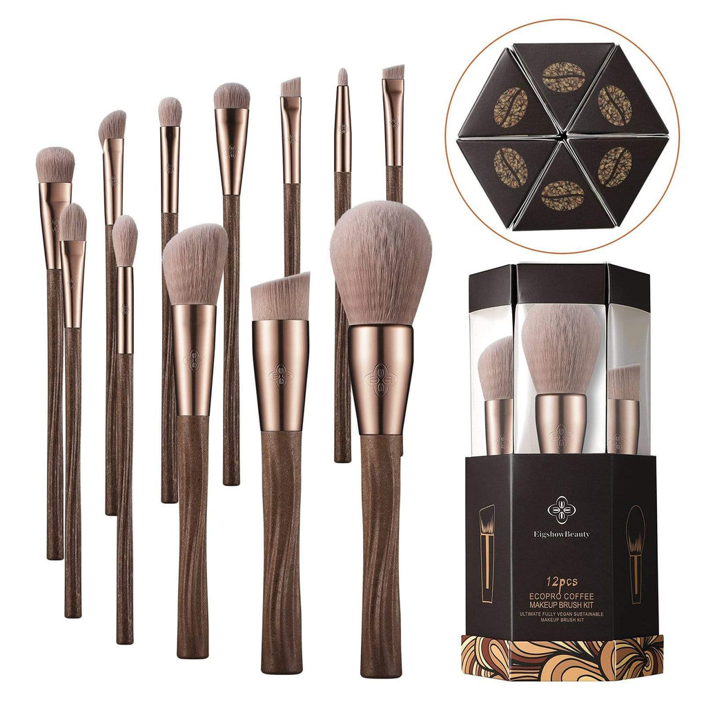 Bolver Eyeshadow Brushes - Designed for Flawless and Professional Eye Makeup application. Must-Have Brushes for Smoky Eyes, Blending and Detailing